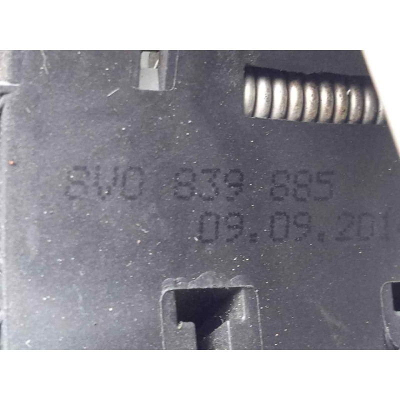 Recambio de maneta exterior trasera izquierda para audi a3 sedán(8vs) 2.0 16v tdi referencia OEM IAM 8V0839885 BLANCO CON.TARA