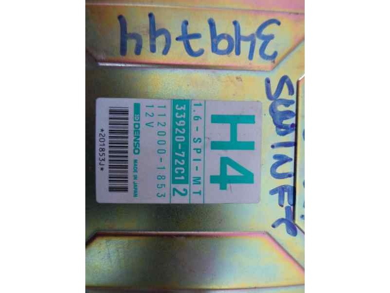 Recambio de centralita motor uce para suzuki swift sf berlina (ea) 1.6 g referencia OEM IAM 3392072C12-1120001853  