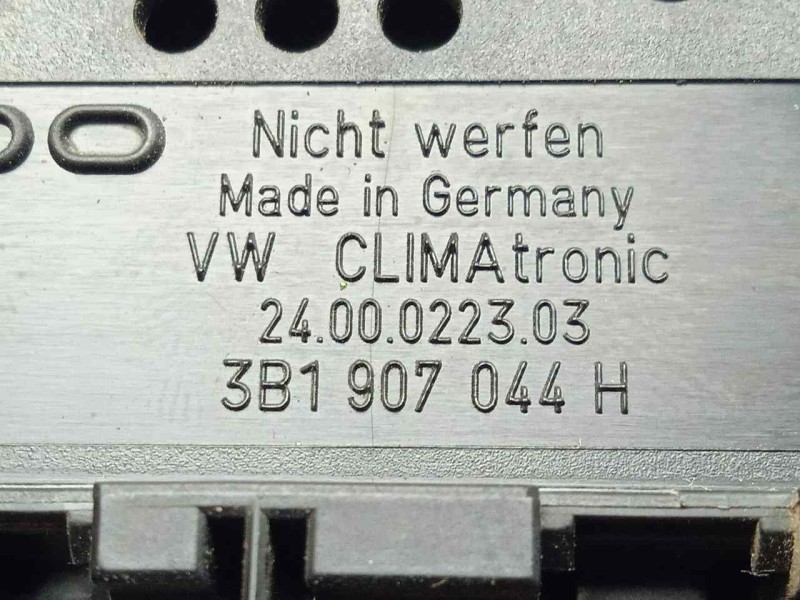 Recambio de mando climatizador para volkswagen passat berlina (3b3) 1.9 tdi referencia OEM IAM 3B1907044H  