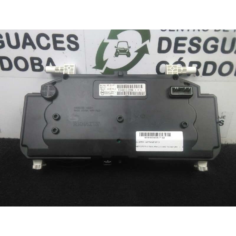 Recambio de cuadro instrumentos para mercedes-benz citan (w415) combi 1.5 cdi cat referencia OEM IAM 248211220R-P248211220R-2634