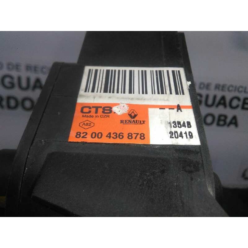 Recambio de potenciometro pedal para mercedes-benz citan (w415) combi 1.5 cdi cat referencia OEM IAM 8200436878 6.PINES 
