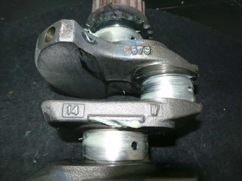 Recambio de cigueñal para renault megane i fase 2 classic (la..) 1.9 dti diesel cat referencia OEM IAM 3009-579-F5  