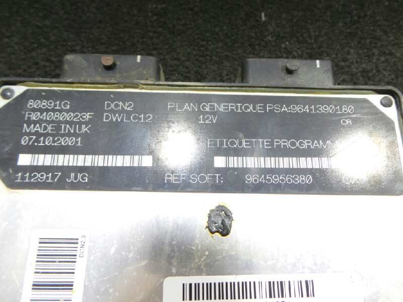 Recambio de centralita motor uce para citroën xsara berlina 1.9 diesel referencia OEM IAM 9641390180-9645956380OA-80891G-R040800
