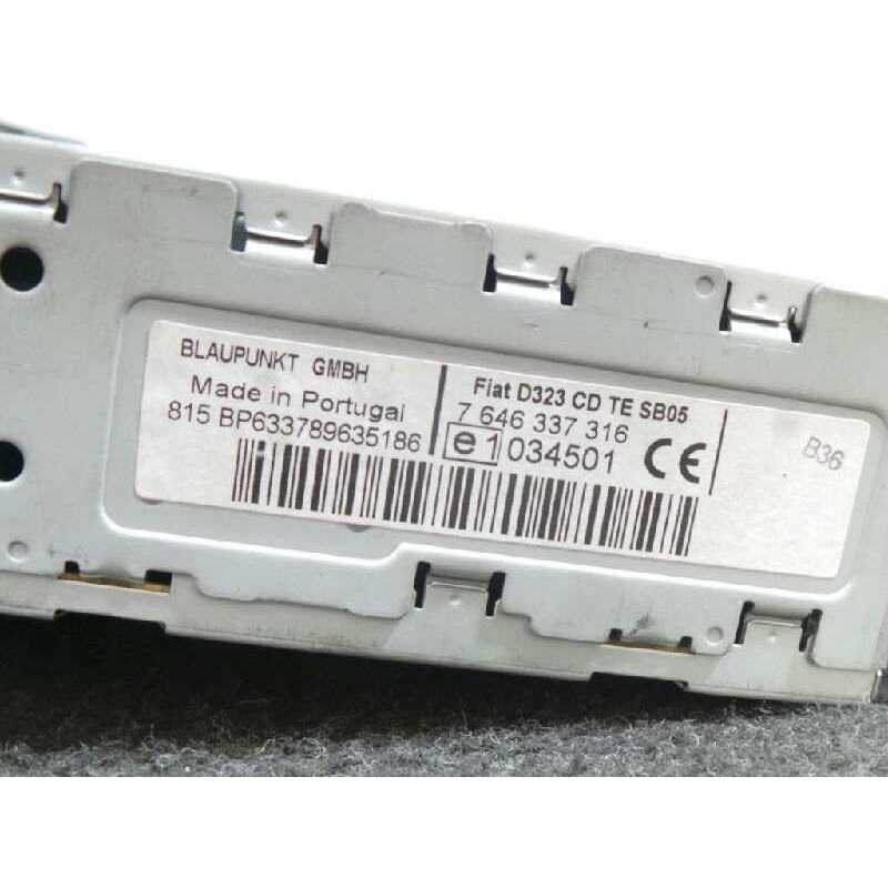 Recambio de sistema audio / radio cd para fiat linea (110) 1.3 16v jtd cat referencia OEM IAM   