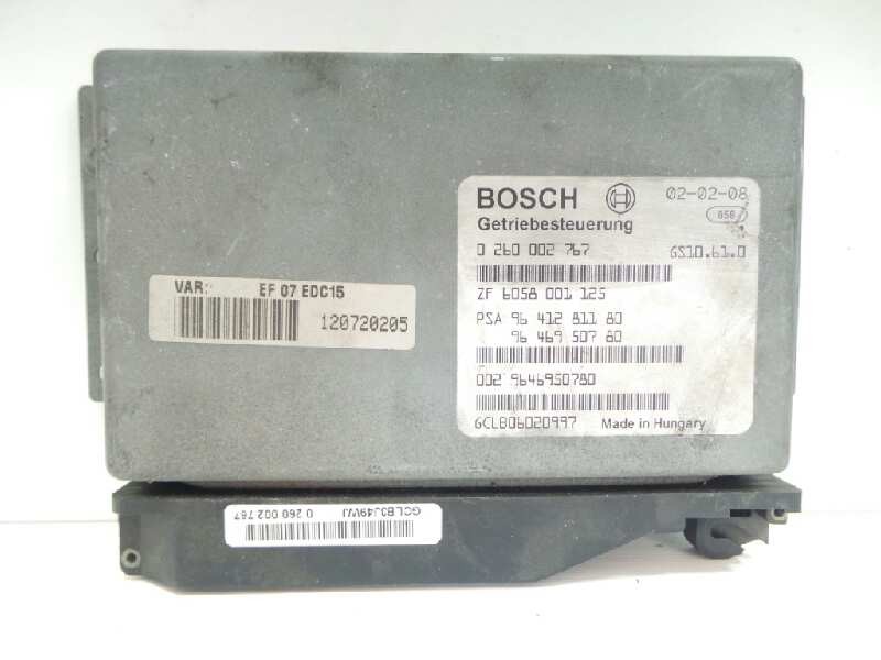 Recambio de centralita cambio automatico para citroën c5 break 2.2 hdi fap cat (4hx / dw12ed4) referencia OEM IAM 0260002767-ZF6
