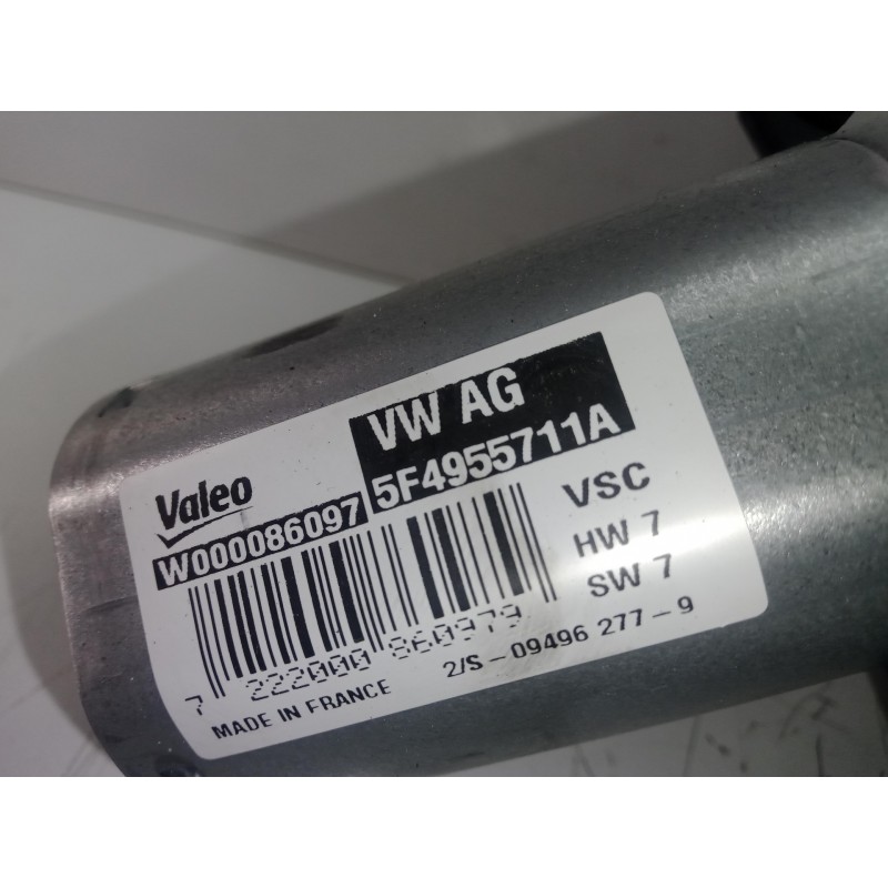 Recambio de motor limpia trasero para seat leon (5f1) 2.0 16v tsi referencia OEM IAM 5F4955711A-W000086097 VALEO 4.PINES