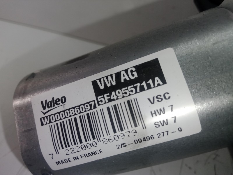 Recambio de motor limpia trasero para seat leon (5f1) 2.0 16v tsi referencia OEM IAM 5F4955711A-W000086097 VALEO 4.PINES
