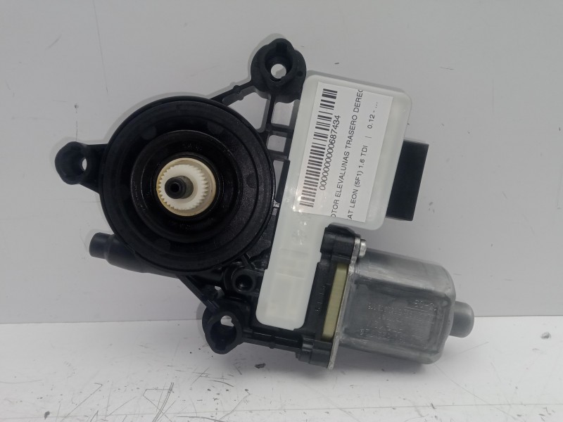 Recambio de motor elevalunas trasero derecho para seat leon (5f1) 1.6 tdi referencia OEM IAM 5Q0959812A-0130822724  