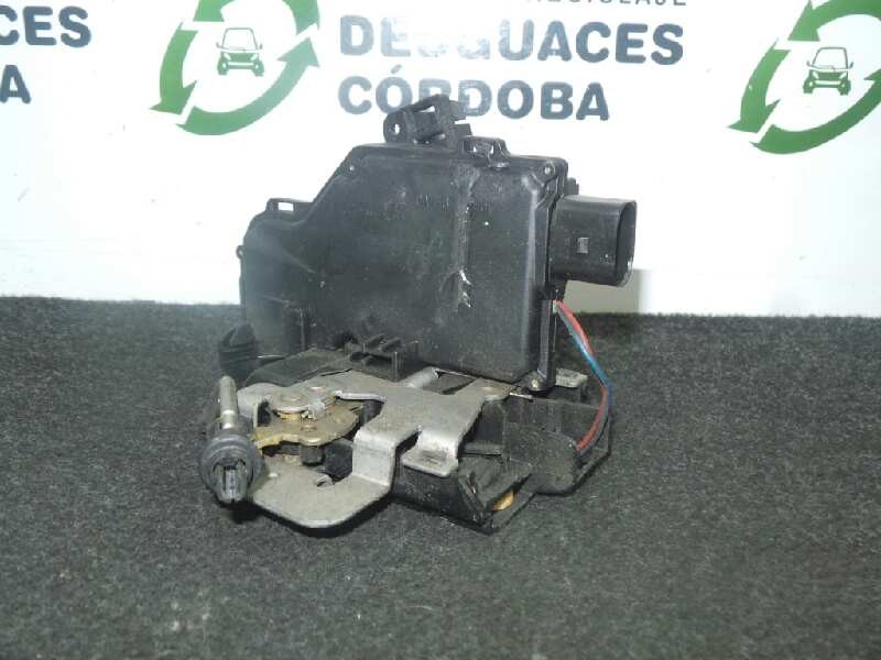 Recambio de cerradura puerta delantera derecha para audi a2 (8z) 1.4 16v referencia OEM IAM  ELECTRICA VARILLA