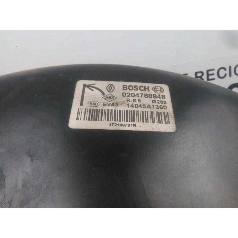 Recambio de servofreno para mercedes-benz citan (w415) combi 1.5 cdi cat referencia OEM IAM 0204788848-472109791R BOSCH 