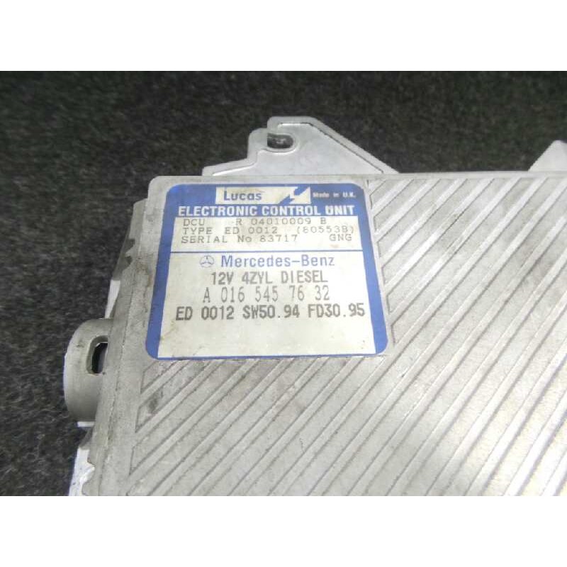 Recambio de centralita motor uce para mercedes-benz clase e (w210) berlina diesel 2.2 diesel cat referencia OEM IAM R04010009B-A