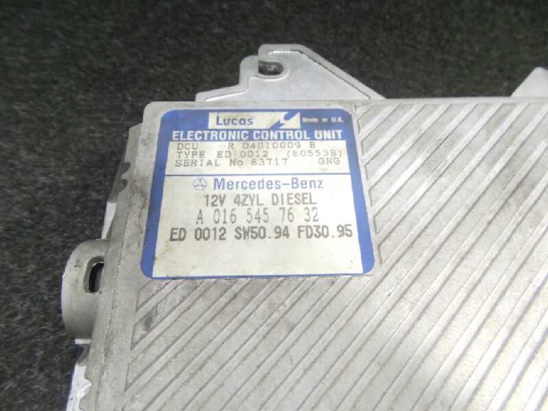 Recambio de centralita motor uce para mercedes-benz clase e (w210) berlina diesel 2.2 diesel cat referencia OEM IAM R04010009B-A