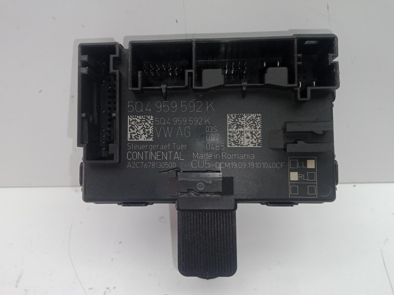 Recambio de modulo electronico para seat leon (5f1) 2.0 16v tsi referencia OEM IAM 5Q4959592K-A2C7678130500 CONTINENTAL 