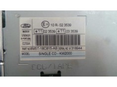 Recambio de sistema audio / radio cd para ford focus lim. (cb4) 1.6 tdci cat referencia OEM IAM 8M5T18C815AB   2
