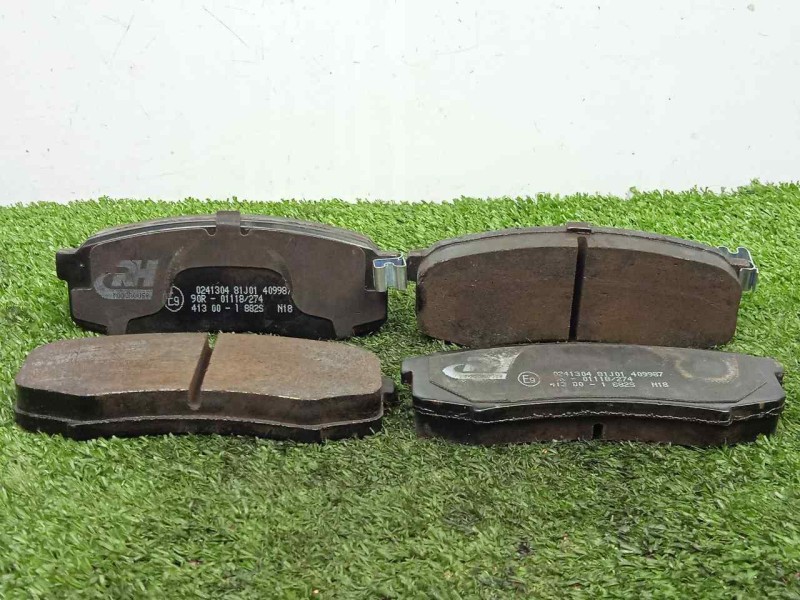 Recambio de pastillas frenos traseras para toyota land cruiser (j15) 3.0 turbodiesel cat referencia OEM IAM 0446660140 Ø DISCO: 