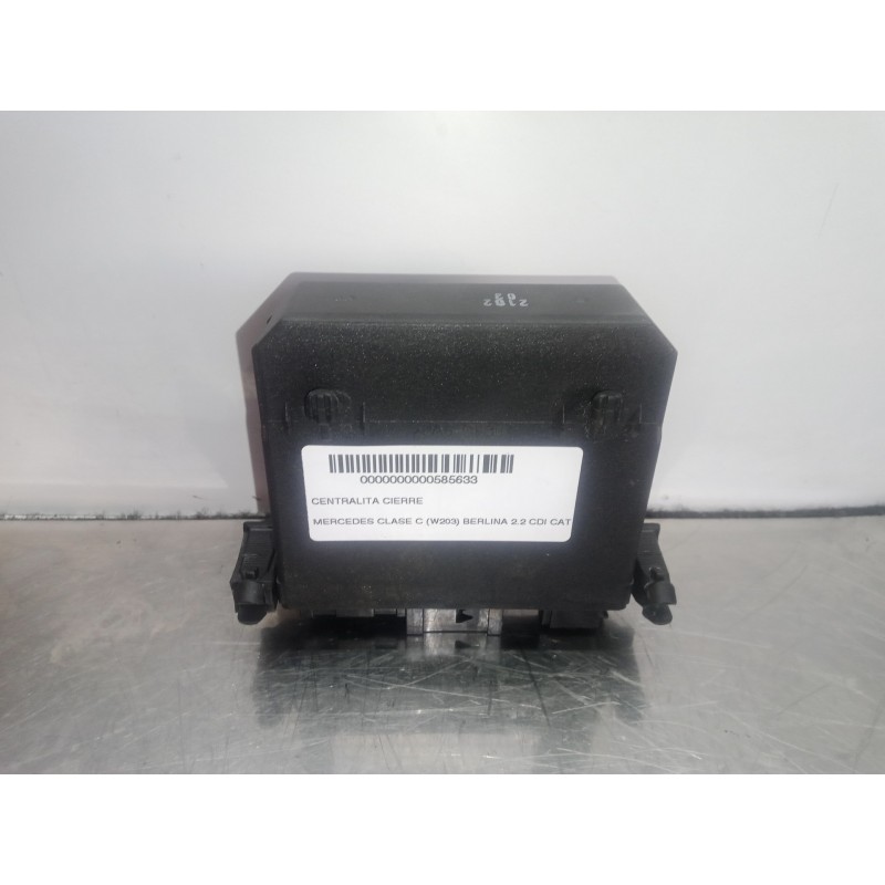 Recambio de centralita cierre para mercedes-benz clase c (w203) berlina 2.2 cdi cat referencia OEM IAM 2038202285  