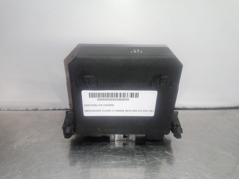 Recambio de centralita cierre para mercedes-benz clase c (w203) berlina 2.2 cdi cat referencia OEM IAM 2038202285  