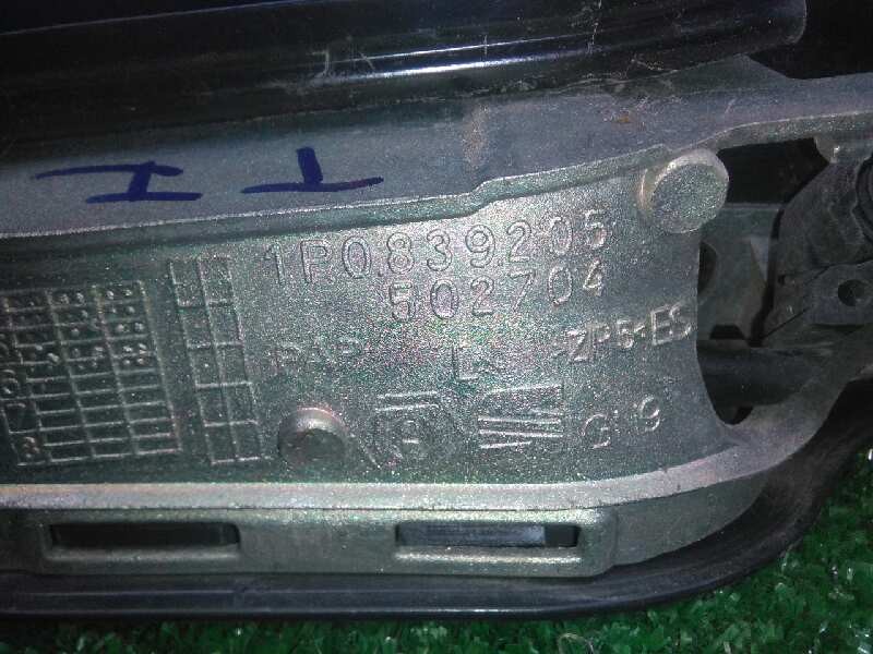 Recambio de maneta exterior trasera izquierda para seat leon (1p1) 1.9 tdi referencia OEM IAM 1P0839205  