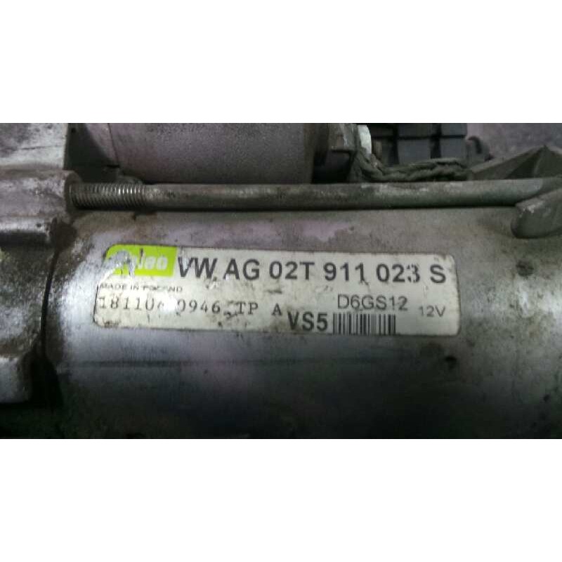 Recambio de motor arranque para seat ibiza (6l1) 1.4 16v referencia OEM IAM 02T911023S VALEO D6GS12