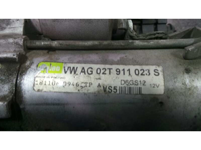 Recambio de motor arranque para seat ibiza (6l1) 1.4 16v referencia OEM IAM 02T911023S VALEO D6GS12