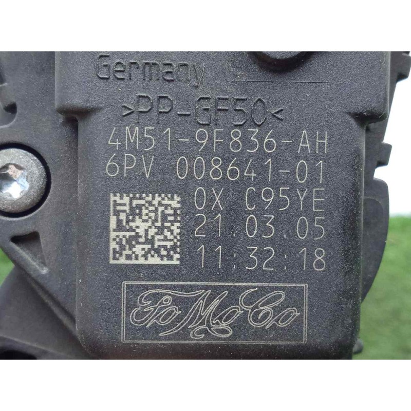 Recambio de potenciometro pedal para ford focus berlina (cap) 2.0 tdci cat referencia OEM IAM 4M519F836AH-6PV00864101  