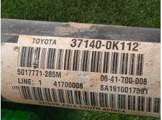 Recambio de transmision central delantera para toyota hilux (kun) referencia OEM IAM 371400K112 DELANTERA - 1.TRAMO LONGITUD: 66 2