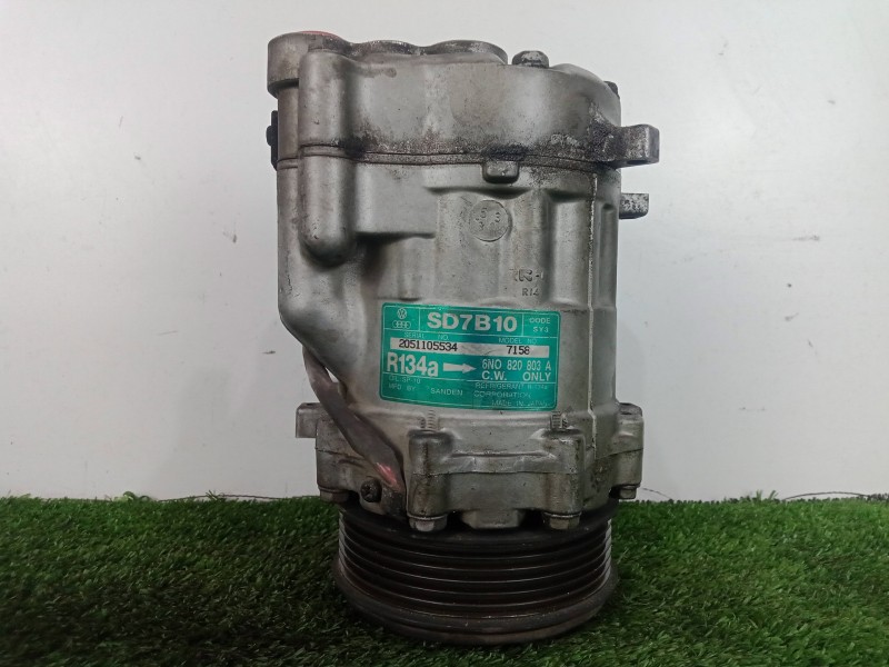 Recambio de compresor aire acondicionado para volkswagen polo berlina (6n1) 1.4 referencia OEM IAM 7158-SD7B107158-6N0820803A SA