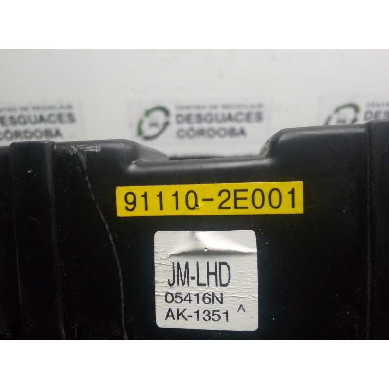 Recambio de caja reles / fusibles para hyundai tucson (jm) 2.0 crdi cat referencia OEM IAM 911102E001  