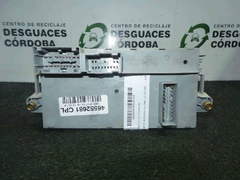 Recambio de caja reles / fusibles para fiat punto berlina (188) 1.3 jtd cat referencia OEM IAM 51744896NPL-46552681CPL-406626 DE