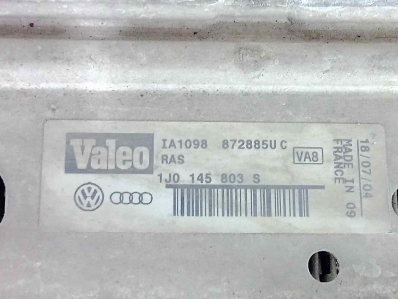 Recambio de intercooler para seat leon (1m1) 1.9 tdi referencia OEM IAM 1J0145803S 205X185X85 ALUMINIO