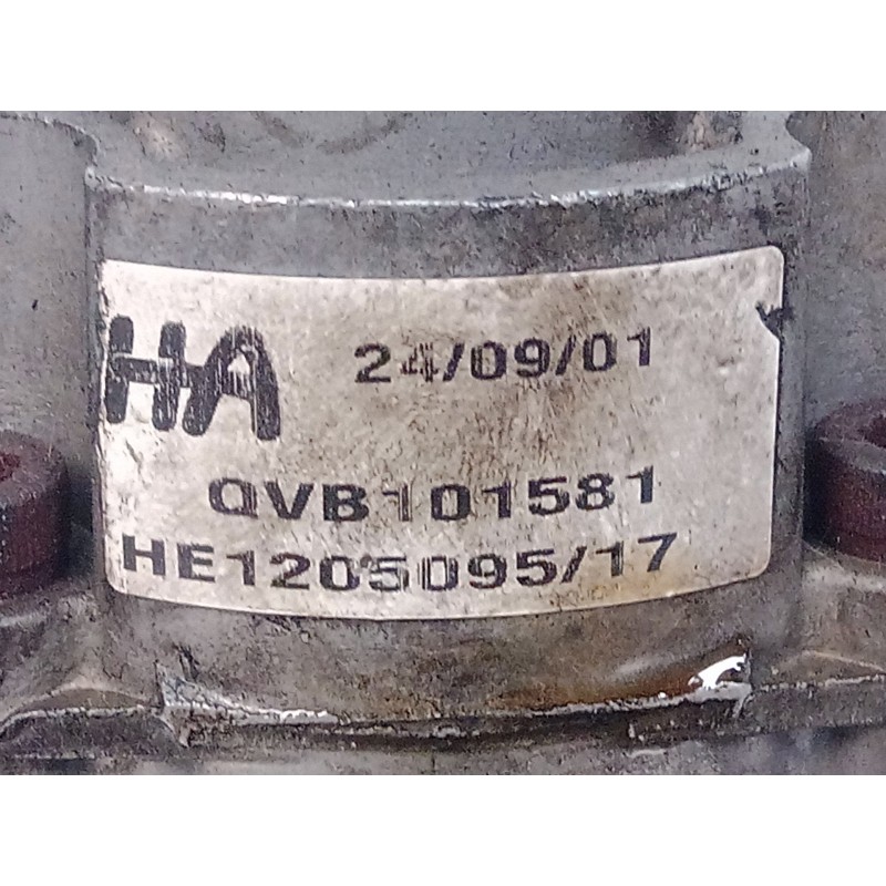 Recambio de bomba direccion para mg serie (r/rf) 1.4 16v cat referencia OEM IAM QVB101581-HE120509517  