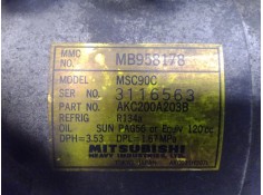 Recambio de compresor aire acondicionado para mitsubishi carisma berlina 4 (da0) 1.6 cat referencia OEM IAM MB958178-AKC200A203B 2