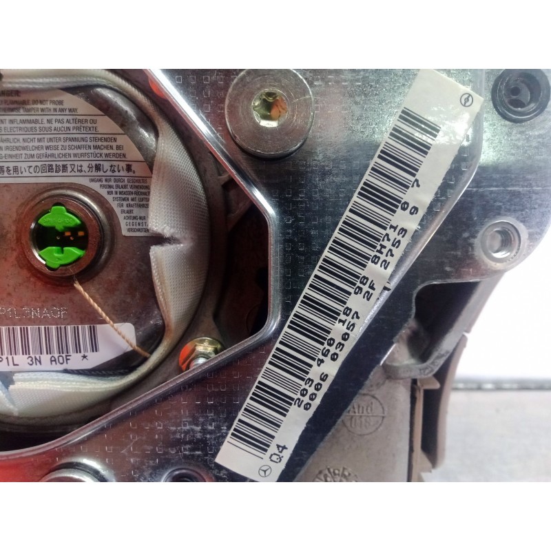 Recambio de airbag delantero izquierdo para mercedes-benz clase c (w203) berlina 2.2 cdi cat referencia OEM IAM 2034601898  