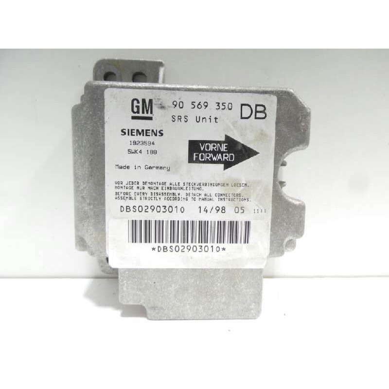 Recambio de centralita airbag para opel vectra b berlina 1.6 16v referencia OEM IAM 90569350-DBS0290301 SIEMENS 