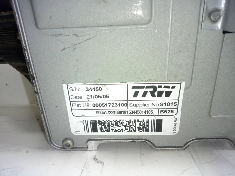 Recambio de columna direccion para fiat stilo (192_) 1.4 16v (192axh1b, 192bxh1b) referencia OEM IAM 00051723100-B525 TRW VIN.71