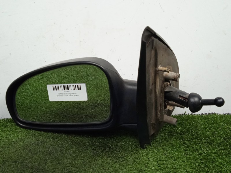 Recambio de retrovisor izquierdo para daewoo kalos sedán (klas) 1.4 referencia OEM IAM SINREFERENCIA NEGRO MANUAL