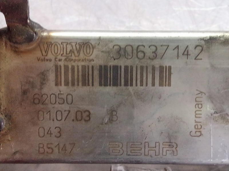 Recambio de enfriador gases egr para volvo s60 berlina 2.4 diesel cat referencia OEM IAM 30637142  