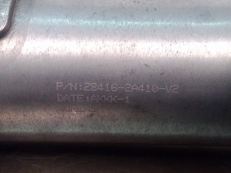 Recambio de enfriador gases egr para hyundai matrix (fc) 1.5 crdi cat referencia OEM IAM 284162A410V2  