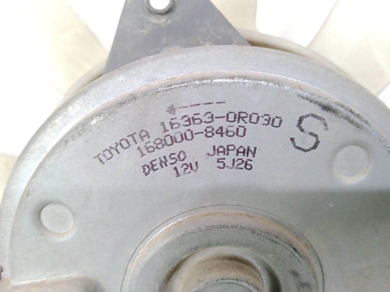 Recambio de electroventilador para toyota auris 2.0 d-4d cat referencia OEM IAM 163630R090  Ø DIAMETRO: 318MM