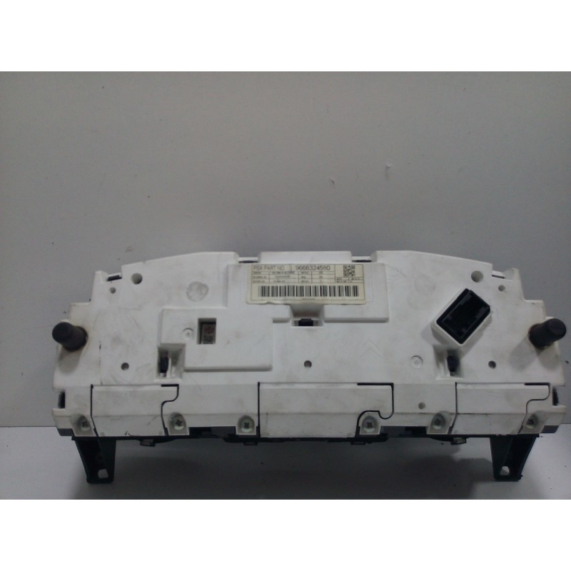 Recambio de cuadro instrumentos para citroën c5 berlina 1.6 hdi fap referencia OEM IAM 9666324580  1.CONECTOR