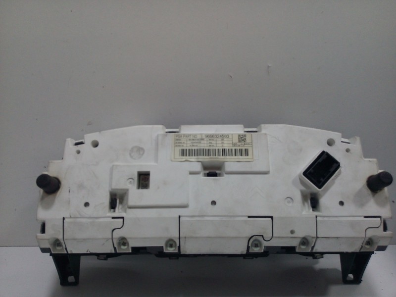 Recambio de cuadro instrumentos para citroën c5 berlina 1.6 hdi fap referencia OEM IAM 9666324580  1.CONECTOR