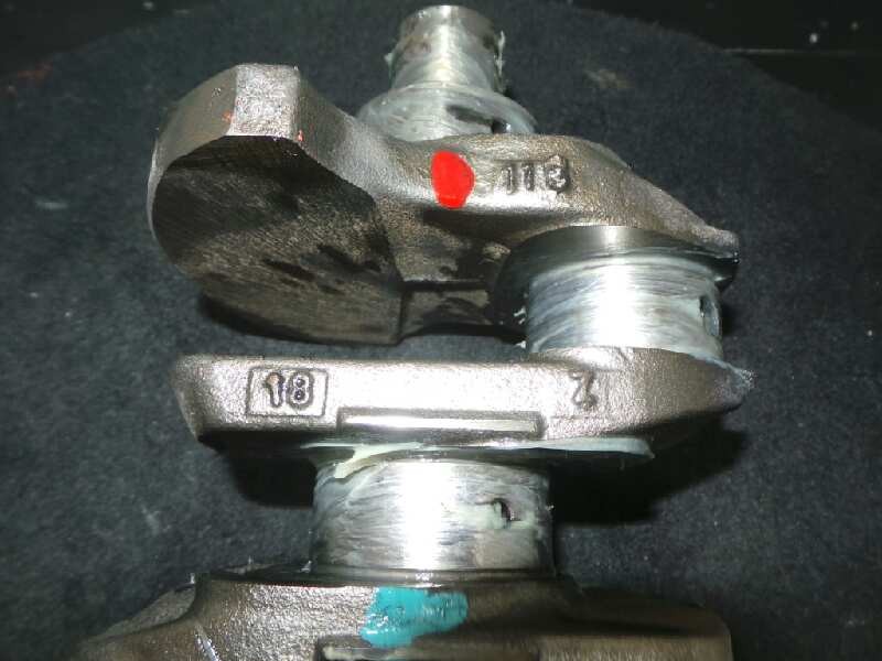 Recambio de cigueñal para renault megane i scenic (ja0) 1.9 dti diesel cat referencia OEM IAM F1-115-2504  