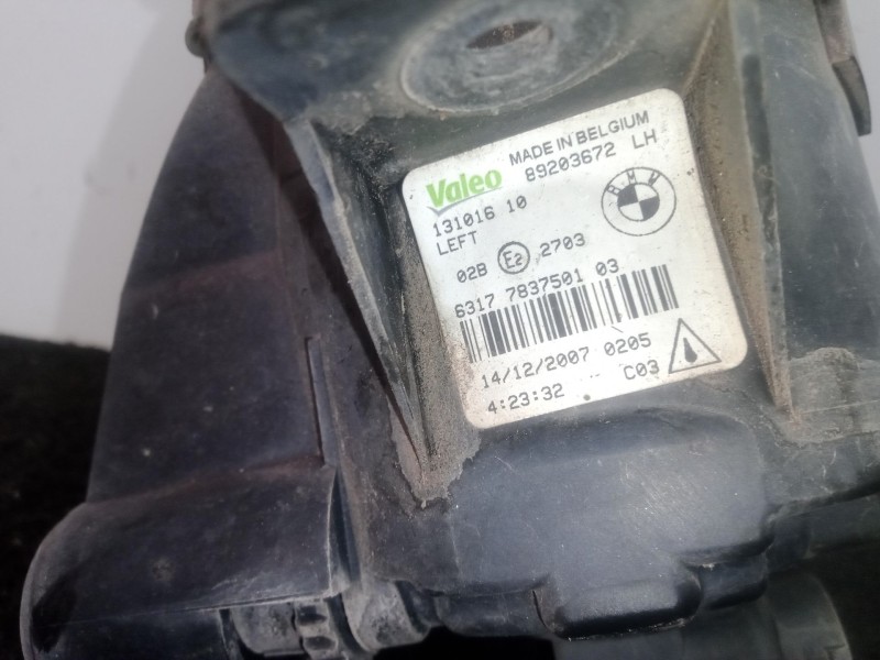 Recambio de faro antiniebla izquierdo para bmw 1 (e81) 118 d referencia OEM IAM 6317783750103-13101610  