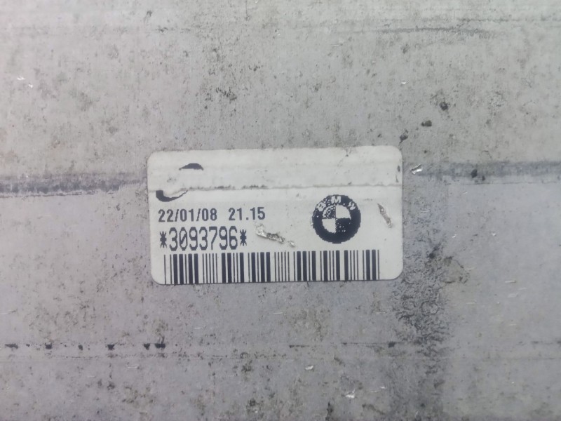 Recambio de intercooler para bmw 1 (e81) 118 d referencia OEM IAM 3093796  