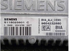 Recambio de centralita cambio automatico para peugeot 307 berlina (s2) 1.6 16v cat referencia OEM IAM S118025601C-9654232880-820 2