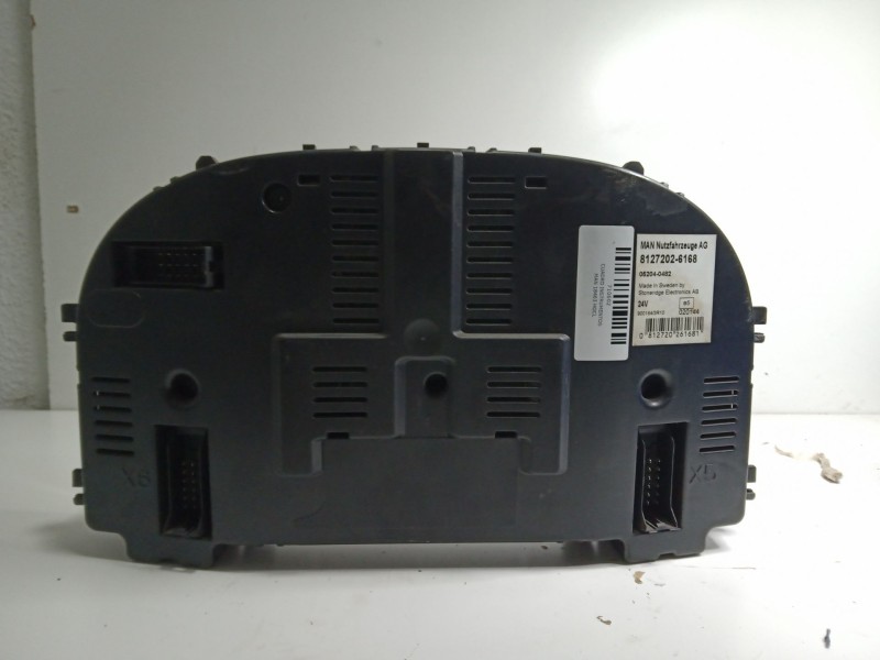 Recambio de cuadro instrumentos para man 18463 hocl ratio - andecar ii referencia OEM IAM 81272026168-052040482 MAN 24V - 3.CONE