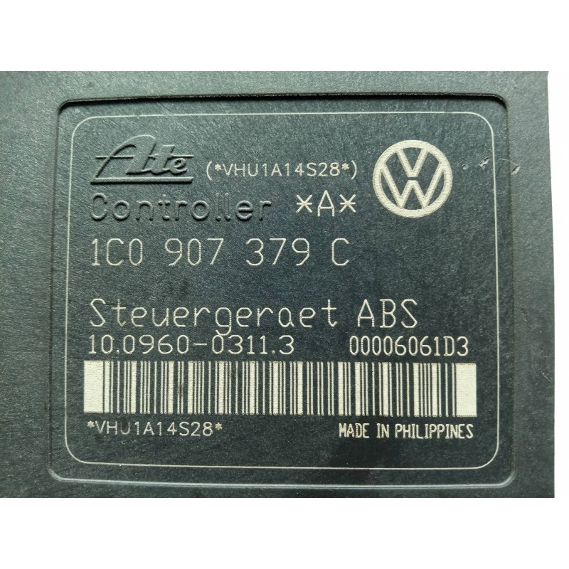 Recambio de abs para seat toledo (1m2) 1.6 16v referencia OEM IAM 1J0614117E-10020600074-1C0907379C-10096003113  