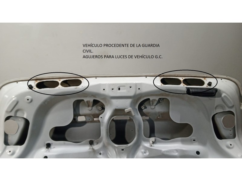 Recambio de tapa maletero para toyota avensis (t27) 2.2 d-4d cat referencia OEM IAM 6440105090  