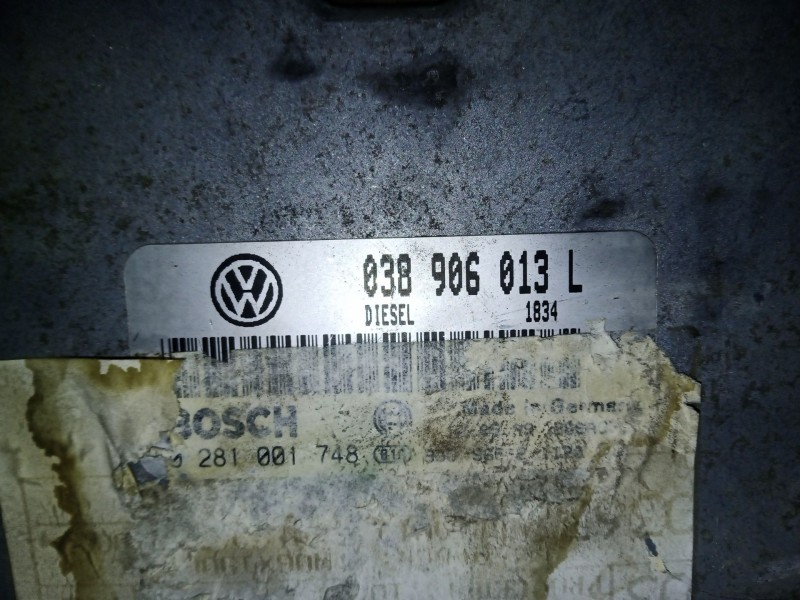 Recambio de centralita motor uce para seat arosa (6h1) 1.7 sdi referencia OEM IAM 0281001748-038906013L-EDC15V BOSCH EDC15V