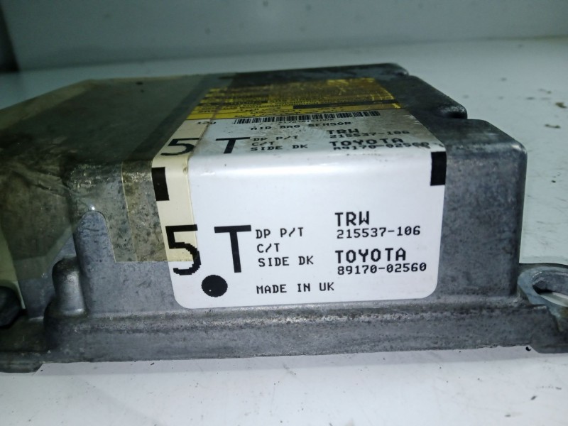 Recambio de centralita airbag para toyota auris 2.0 d-4d cat referencia OEM IAM 8917002560-215537106  